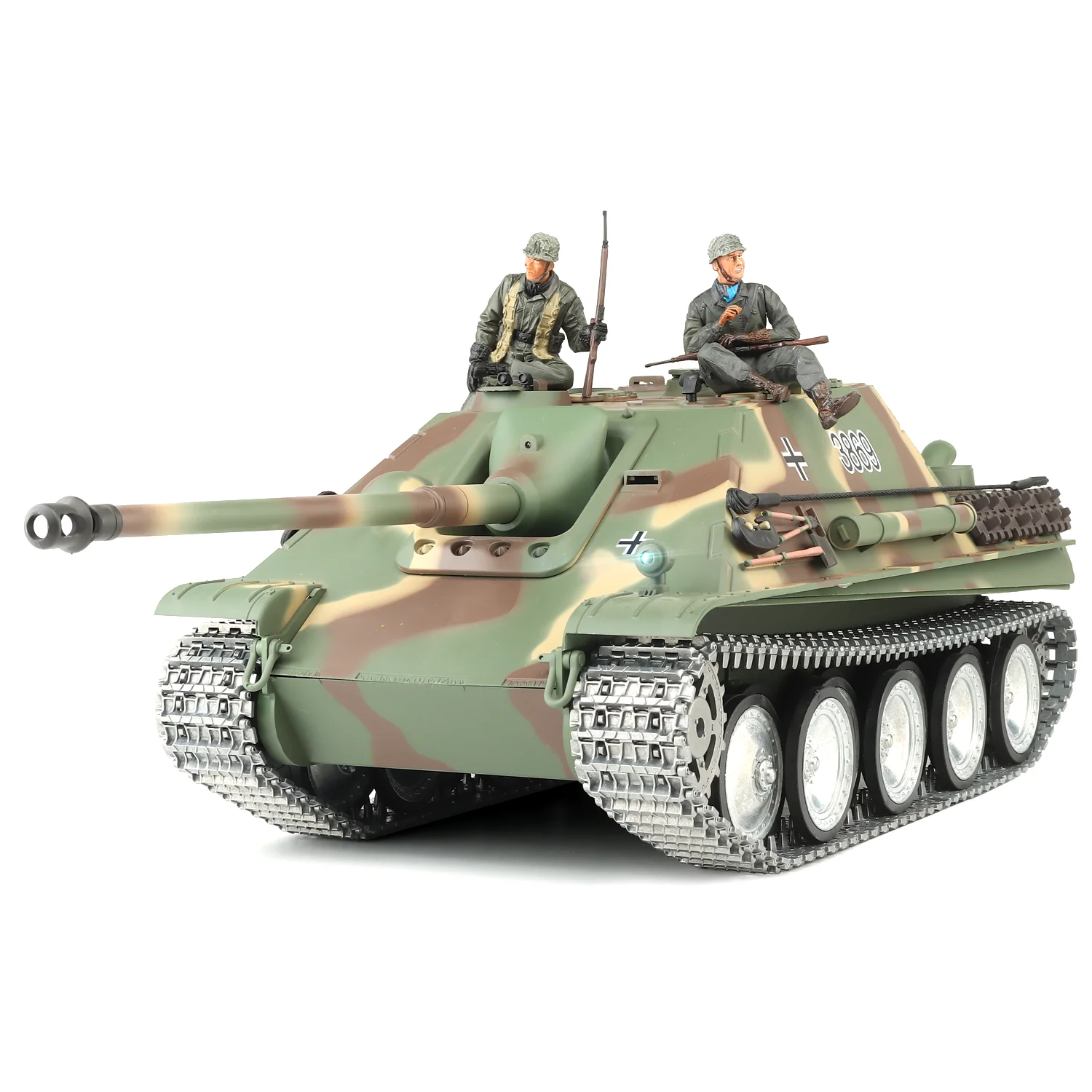 

Heng Long RC танк 1/16 Немецкий Jagdpanther Antitank модель танка автомобиля (металлическое дорожное колесо, звездочка, натяжной ролик, гусеничный и пистолетный канал)
