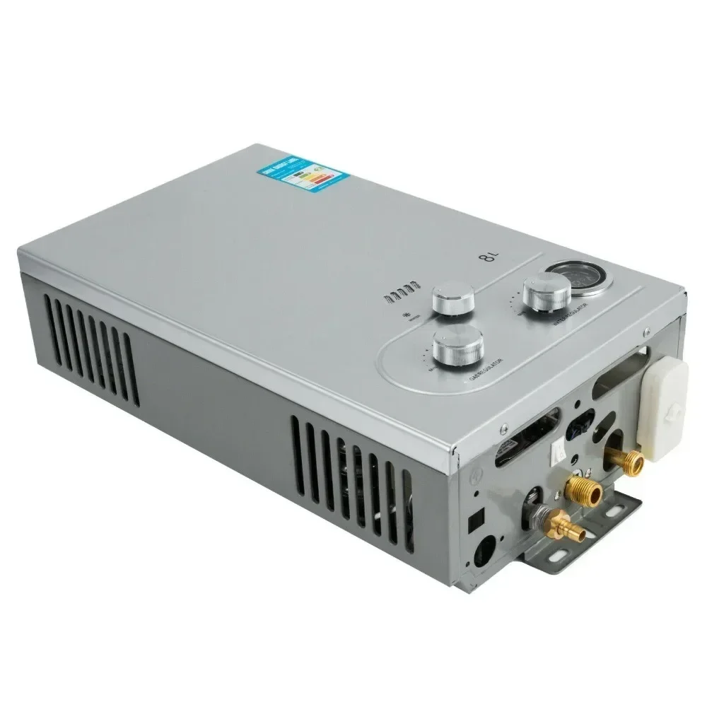 

SIHAO LPG Water Heater 6L 8L 10L 12L 16L 18L Instand Portable Water Heater Propane Gas Wall-Mounted Water Heater Digital Display