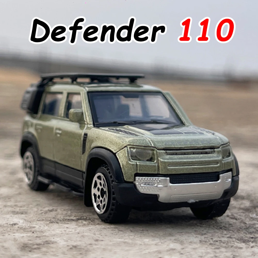 

1:64 Land Rover Defender 110 Miniature Toys Car Alloy Diecast Model Four Wheel Suspension Off-road Vehicle Boy Collection Series