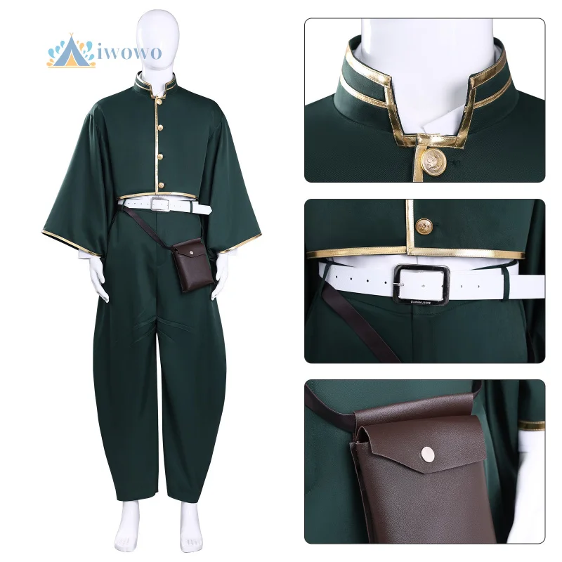 

Anime Death Account Kiyomi Urusugawa Souji Enishiro Cosplay Costume Women Men Uniform Halloween Carnival Party Clothes New