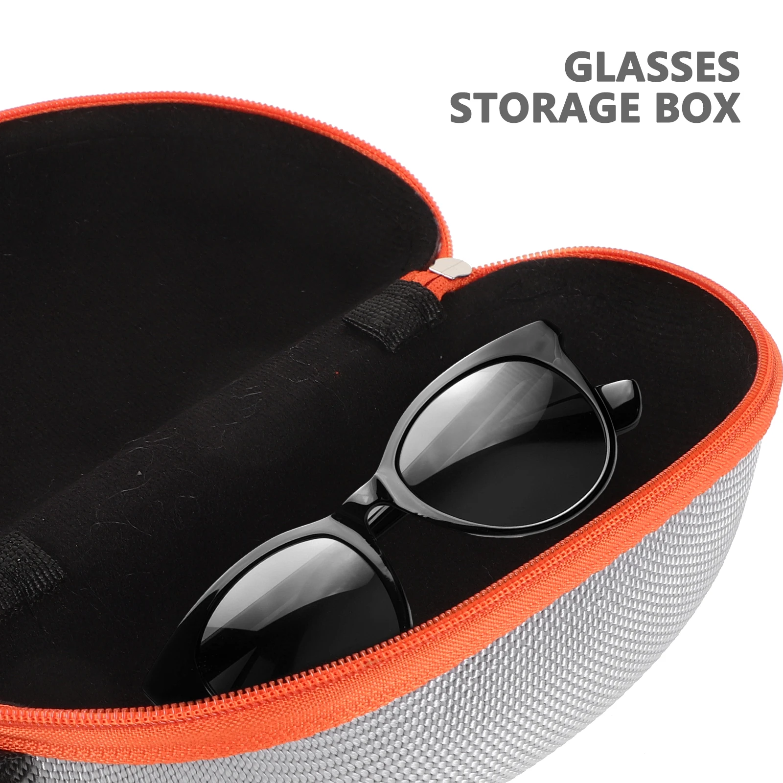 

Portable Glasses Case Sunglasses Storage Box Shockproof Anti-Scratch Lightweight Travel Organizer Eyewear Holder Watermelon