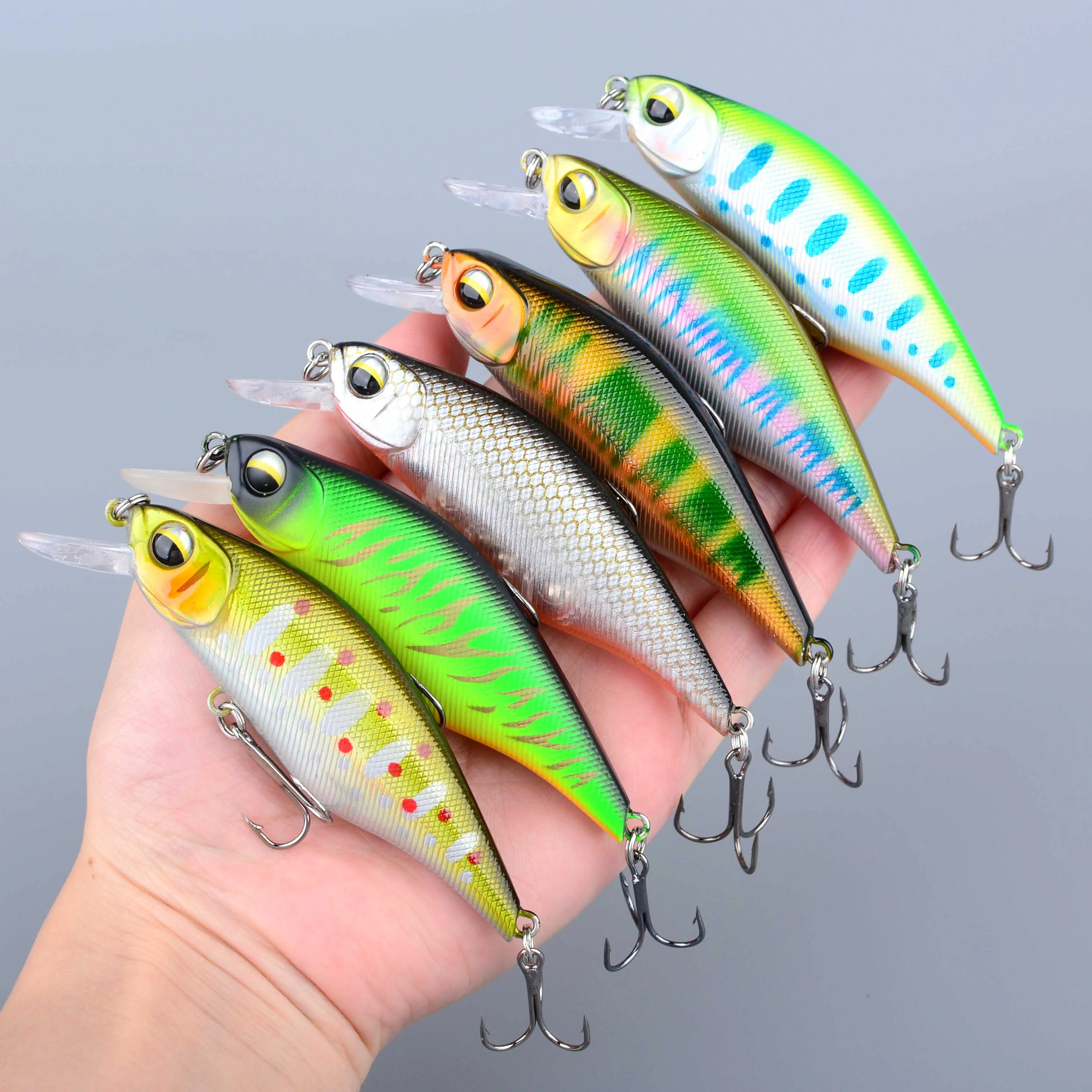 1 Stück Japanisches Trendmodell Sinkender Minnow-Angelköder 8,5cm 9,2g für Bass und Hecht, Wobbler, Schwimmköder, Professioneller Köder