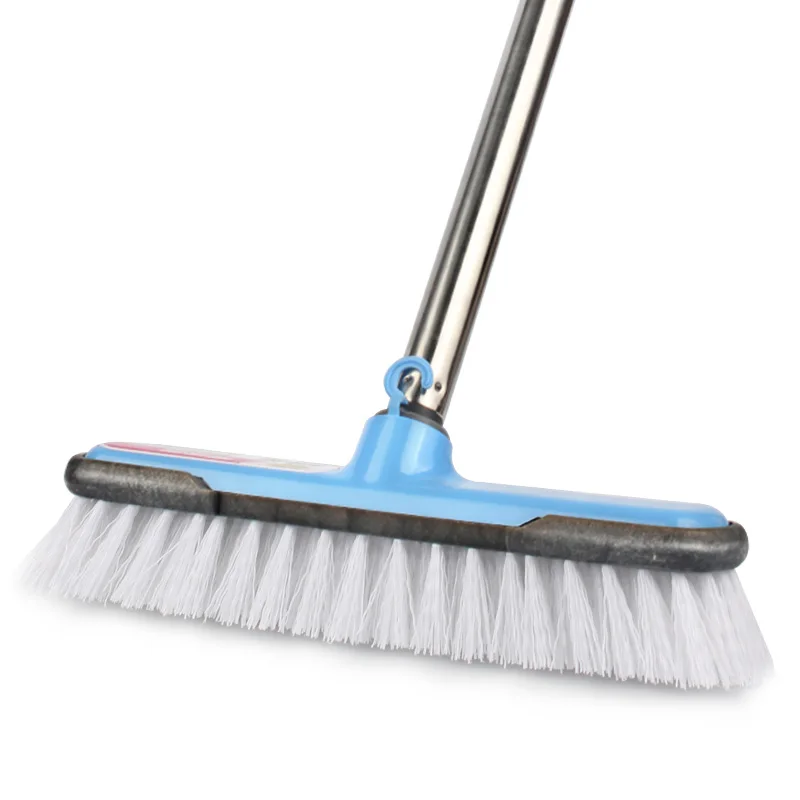 Floor Cleaning Brushes with Long Steel  Handle-47" Bristle Brush Tile Brush  for Cleaning Bathroom,Kitchen,Wall Tile and Outdoor image 6