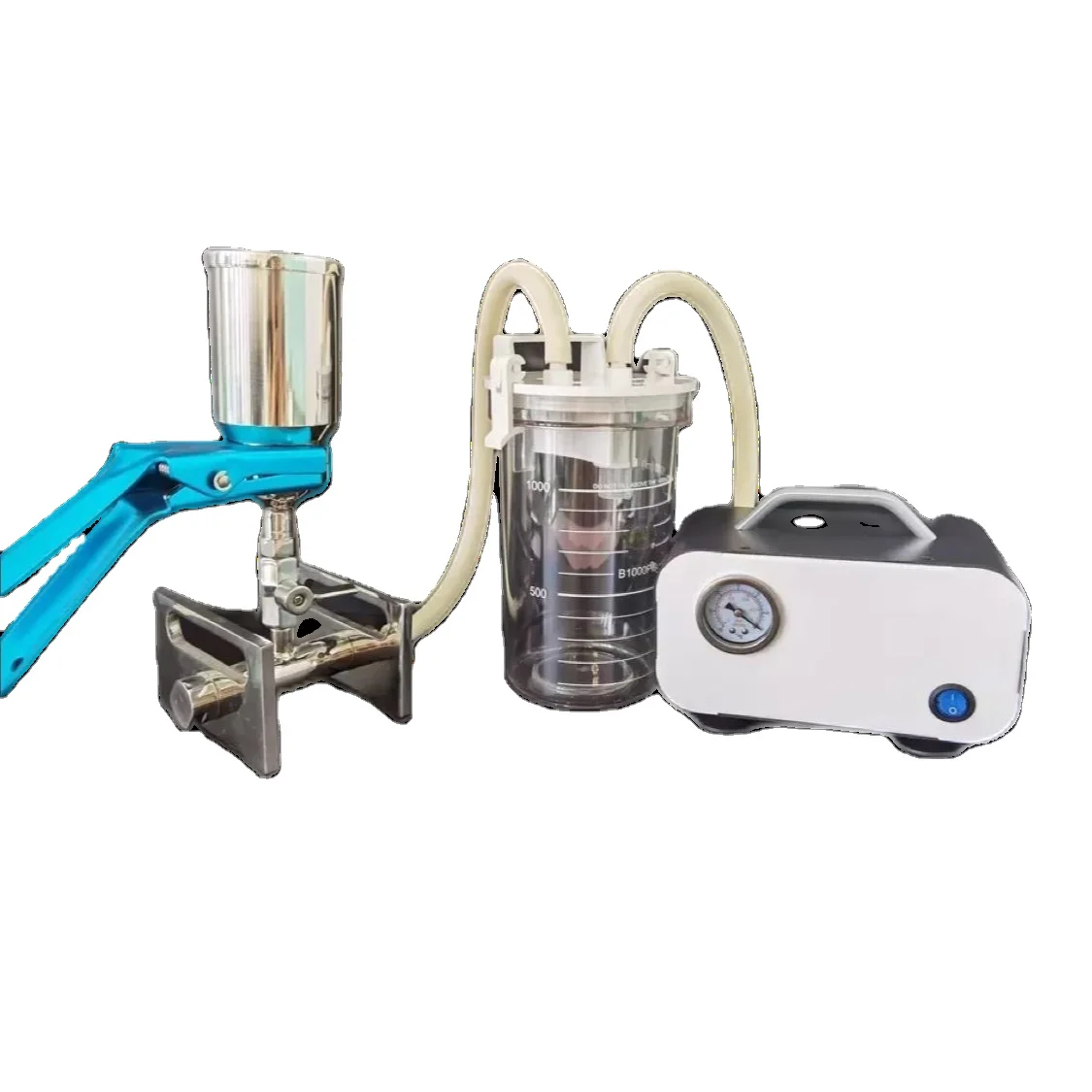 

SS316L Microorganism Testing Lab Funnel Single Branch Stainless Steel Manifolds for Vacuum Filtration Laboratory Use
