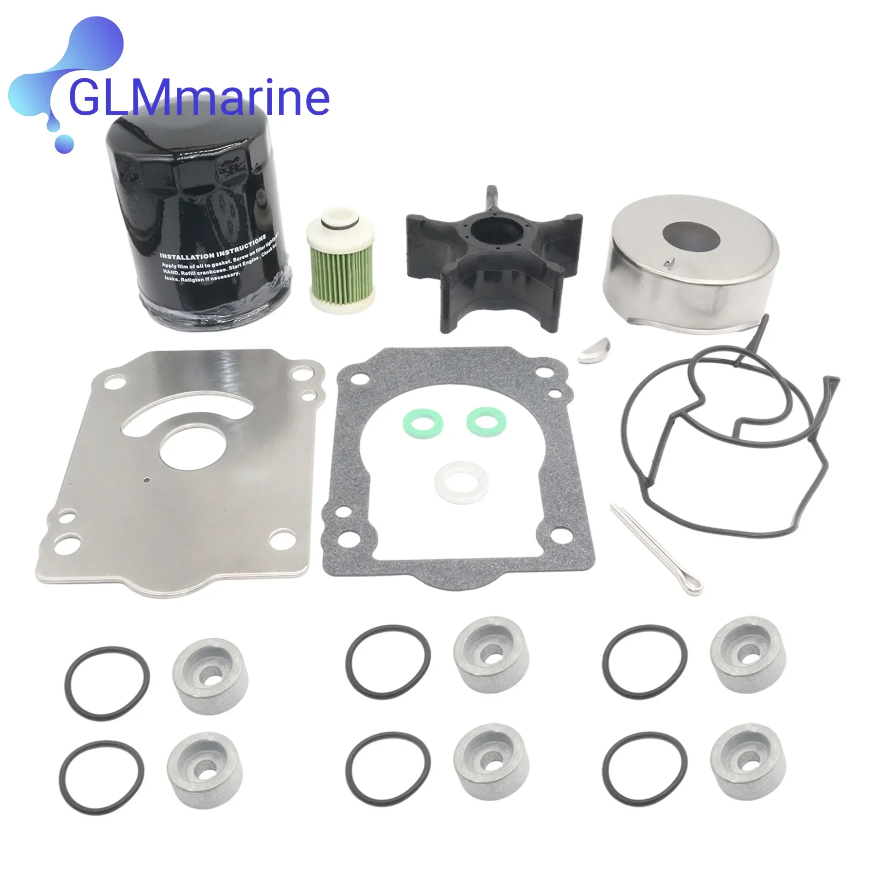 

Outboard Service Kit For Suzuki 4-Stroke DF 150A 175A 200A Engines 17400-96832