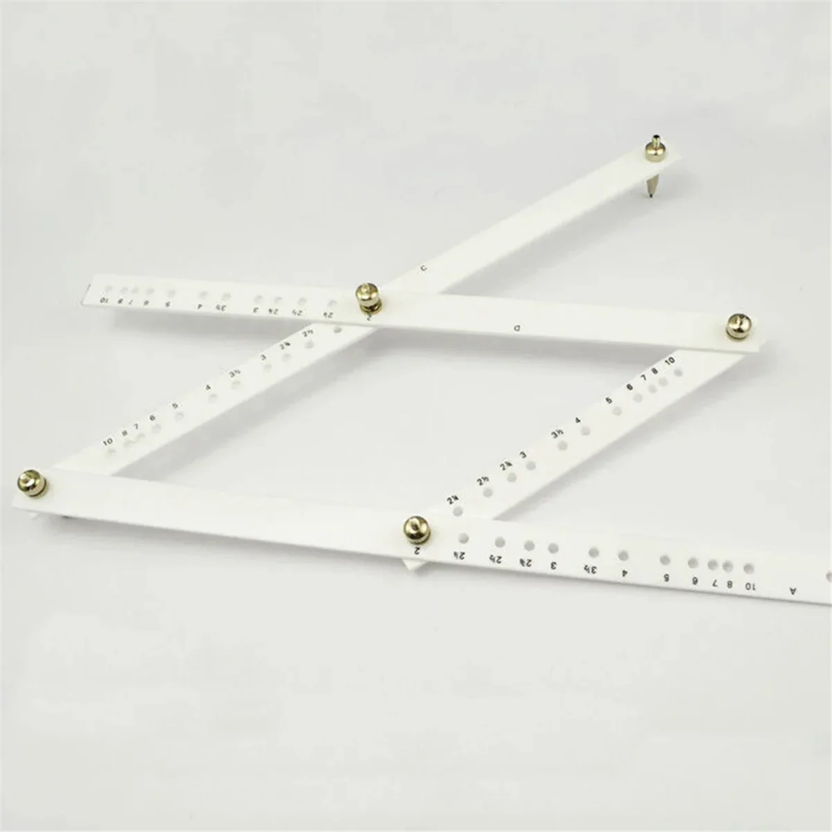 Scale Excellent Folding Ruler Artist Pantograph Copy Rluers Draw Enlarger Reducer Tool For Office School Drawing Vogue