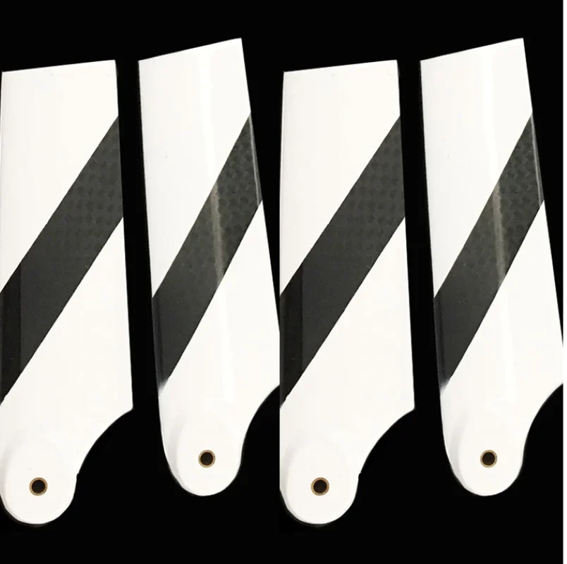 Qriginal high quality 2 paris Trex 550 600 RC Helicopter parts 92mm carbon fiber tail blade