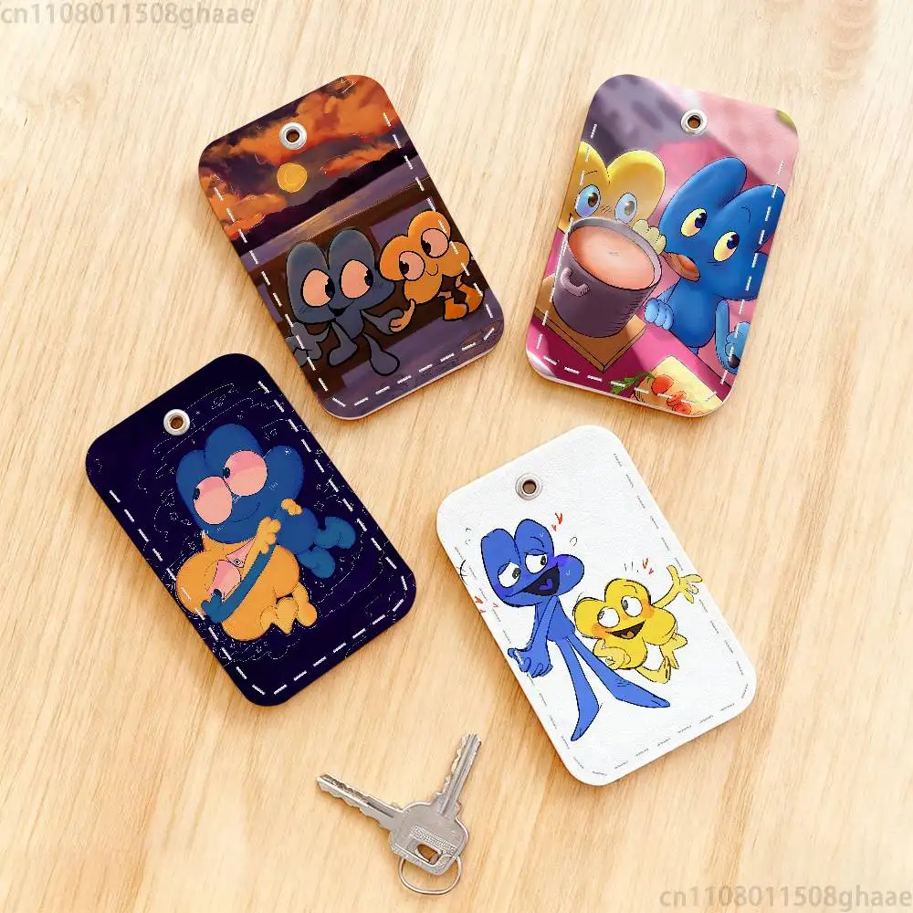 

Funny Bfb X and Four Personalised Print Card Holder Suitable For Holder Girls Door Card Case Women Badge Holder Keychain