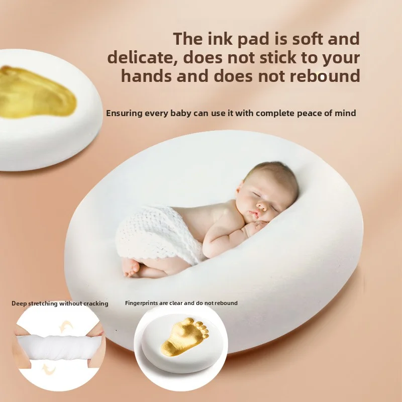 صانعي بصمات اليد وبصمات اليد للأطفال في شهر كامل، إطار صورة لبصمة اليد لحديثي الولادة #4