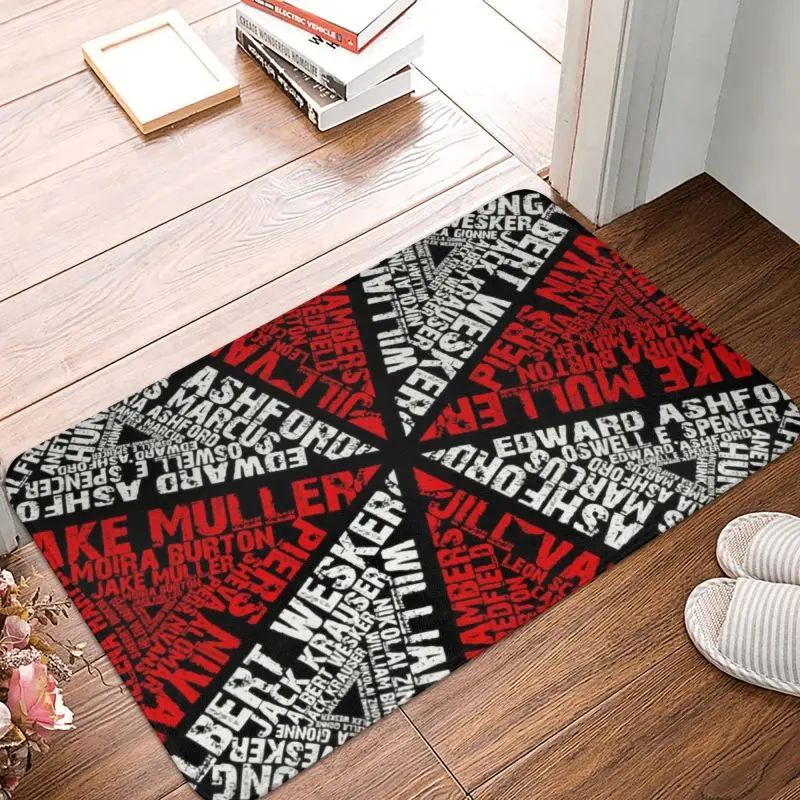 Custom Umbrella Corporations Doormat Non-Slip Entrance Bathroom Kitchen Door Floor Mats Garage Rug Carpet Footpad