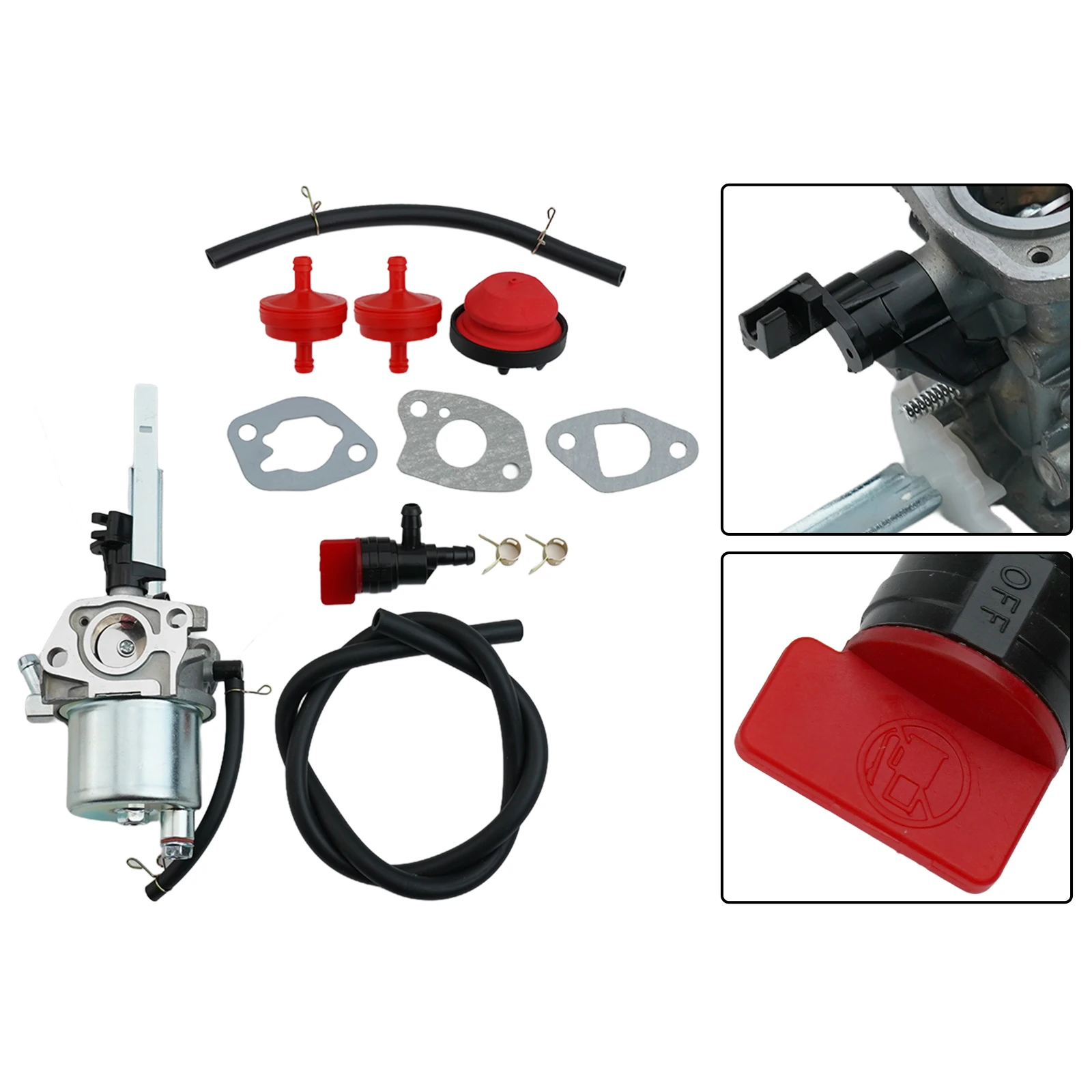Carburetor Kit 585020402 Compatible with For Ariens and For McCulloh Snow Throwers Designed for Harsh Winter Conditions