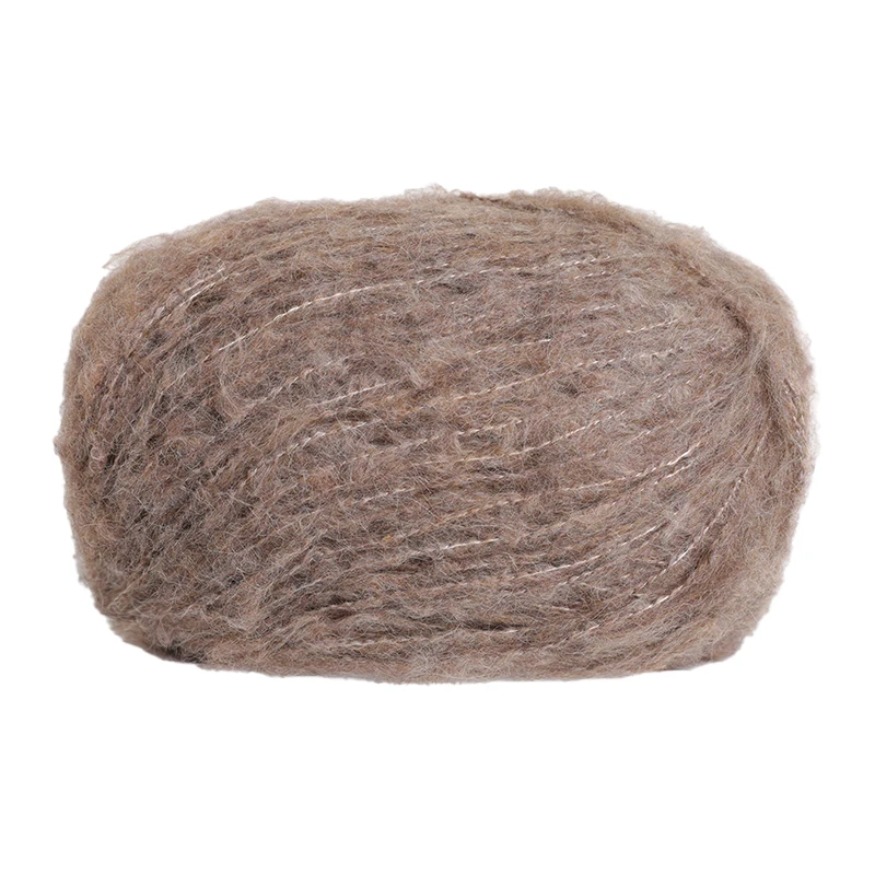 

Suli Alpaca Hair Solid Color Segment Dyed Wool, Hand-woven Sweater Scarf Hat Thread 150g