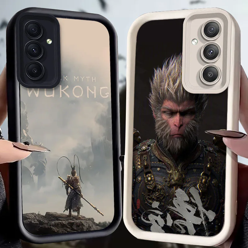 Game Black Myth Wukong Case for Samsung Galaxy A73 A72 A71 A55 5G A54 A52 A52S A51 4G A31 A30 A24 A23 A22 A21S A20S A20 Cover