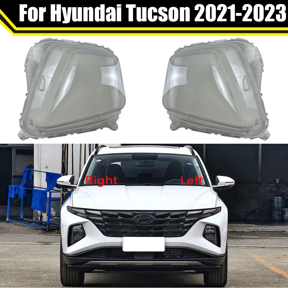 

Auto Light Caps For Hyundai Tucson (Domestic Version) 2021 2022 2023 Headlight Mask Headlamp Case Light Lampshade Shell Cover