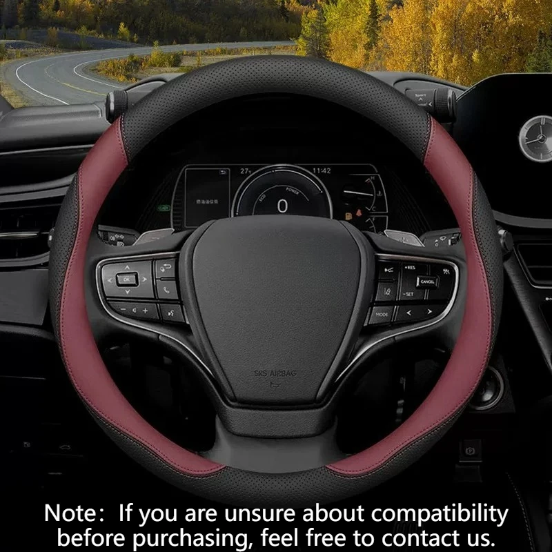 For Lexus ES200/ES300 /RX300/NX200/UX260/CT Steering Wheel Cover Ultra-thin Non-slip Perfect Precise Fit Interior Accessories