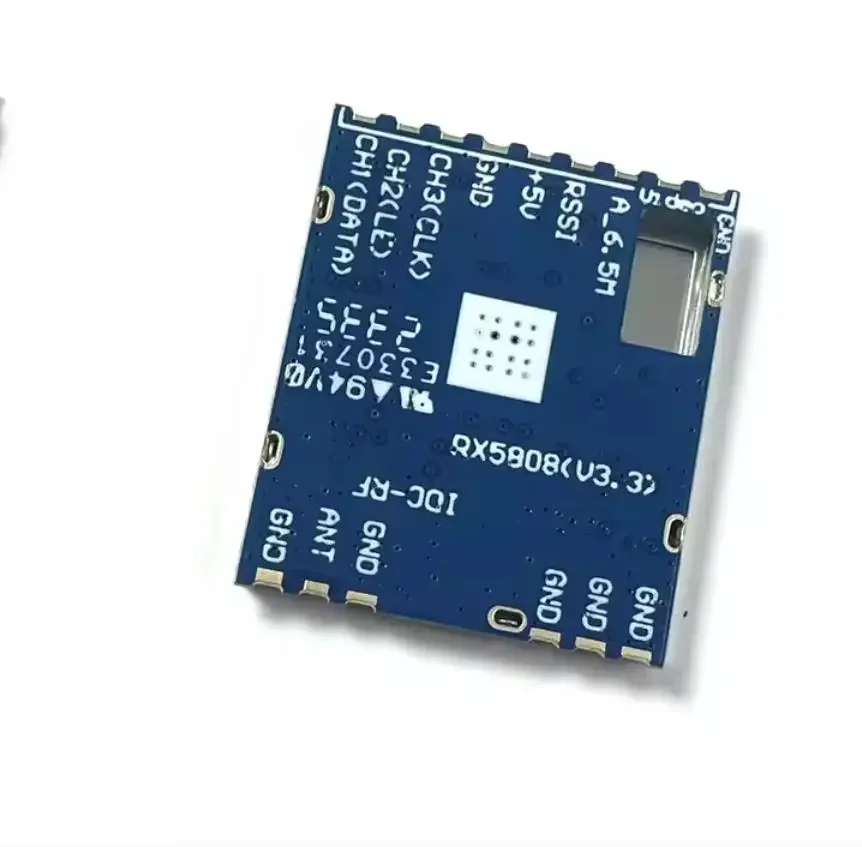 BoMaSVRX 4.9G 5.8G 6G FPV Image Transmission Analog Receiver Adapter Module 0.7~2.2V RSSI Output SPI High Sensitivity For FPV Dr
