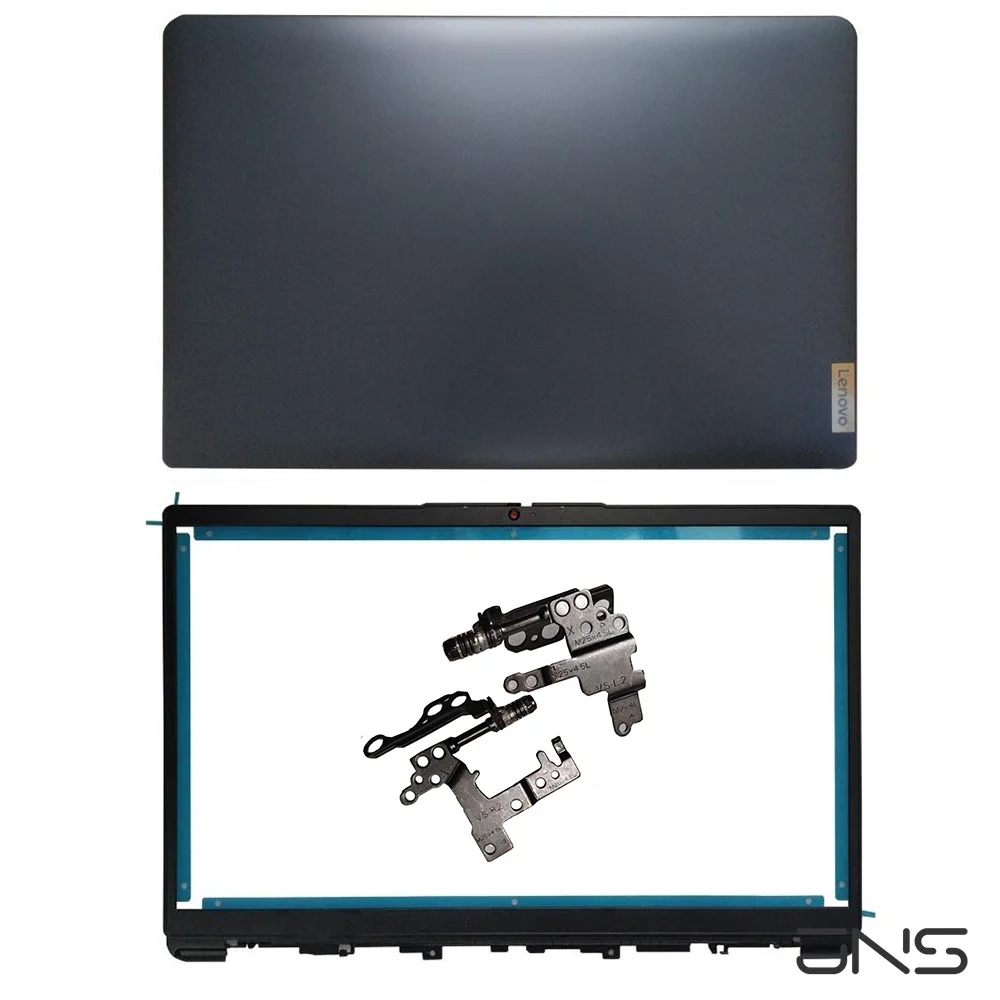 New LCD Cover Back+Bezel+Hinges For Lenovo IdeaPad 1-15ADA7 1 15AMN7 5CB1F36623