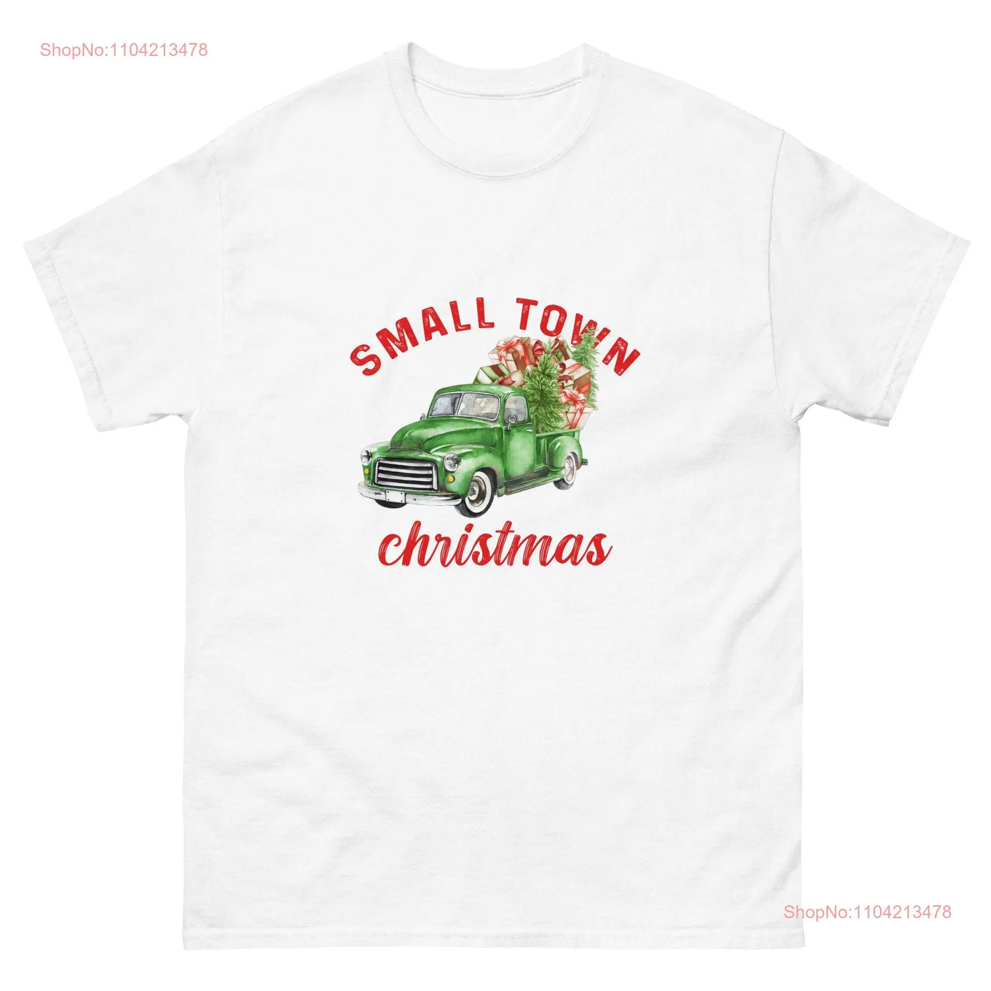 Small Town Christmas SweaT T Shirt Country Sweater long or short sleeves