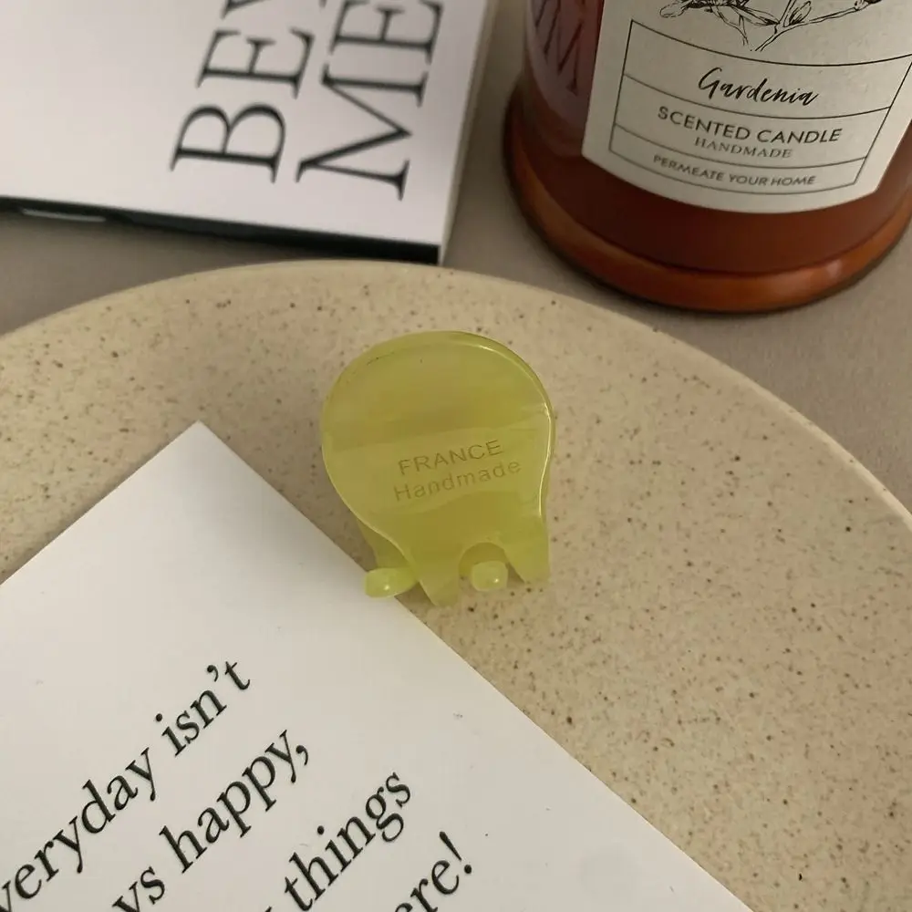 

Small Headdress Party Ponytail Holder Headwear Hair Crab Clip Letter Women Hairgrips Acetate Hair Claw Korean Hair Clips