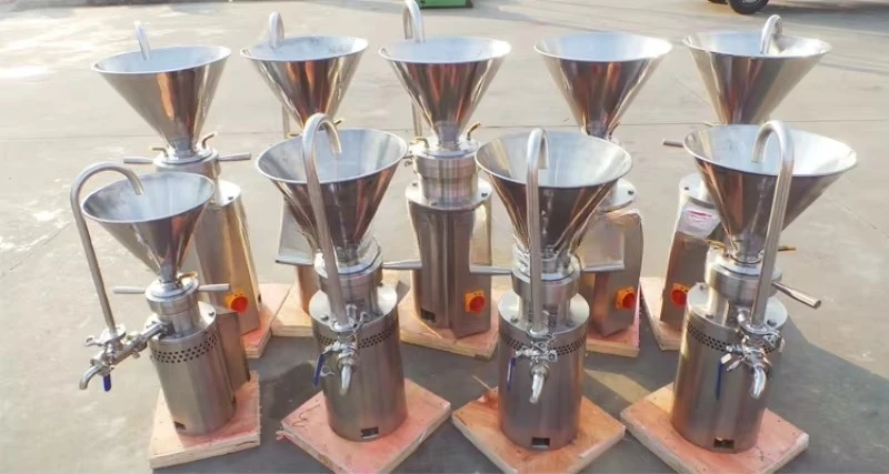 Customizable Nuts Shea Butter Cocoa Butter Maker Milk Grinding Jam Processor