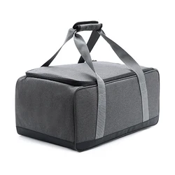 Camping Cookware Bag Cooking Utensils Bag Outdoor Stove Storage Container Cooking Tote Bag with Movable Partitions Size M L