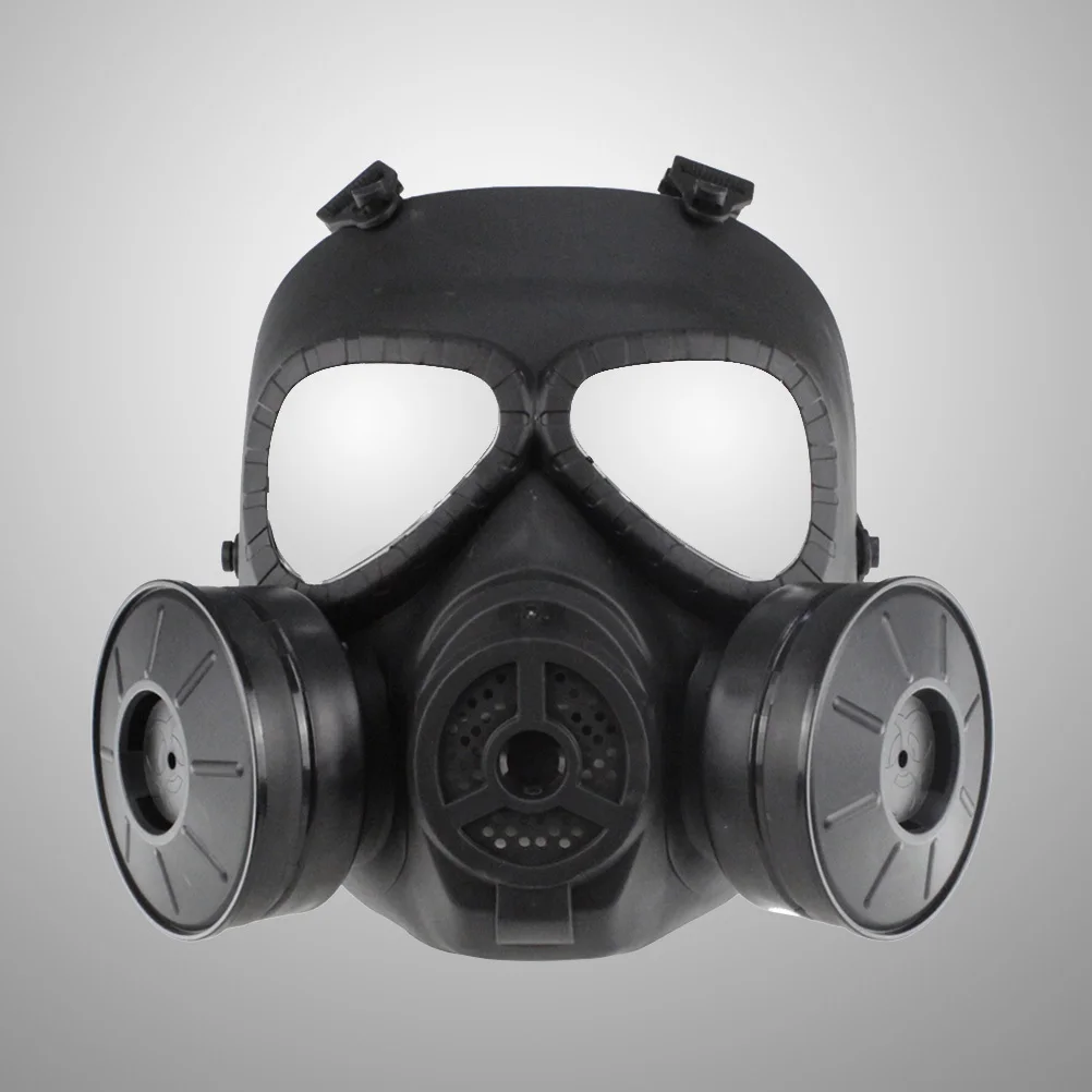 

JECOMPRIS Full Face Gas Mask Dust Proof Breathable Safety Equipment for Outdoor Field Use