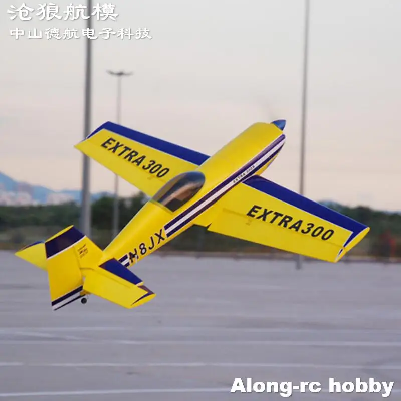 Aereo EPO Modello di aereo RC Hobby Aereo F3D a 4 canali 1200 mm Apertura alare 30E EXTRA300 300 Aereo 3D (KIT SET O set PNP)