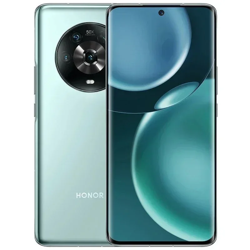 HONOR Magic 4 Snapdragon8 Gen1 6.81 بوصة 430ppi 120 هرتز شاشة 4800 مللي أمبير 50 ميجابكسل عدسة زاوية واسعة للغاية هاتف مستعمل أصلي