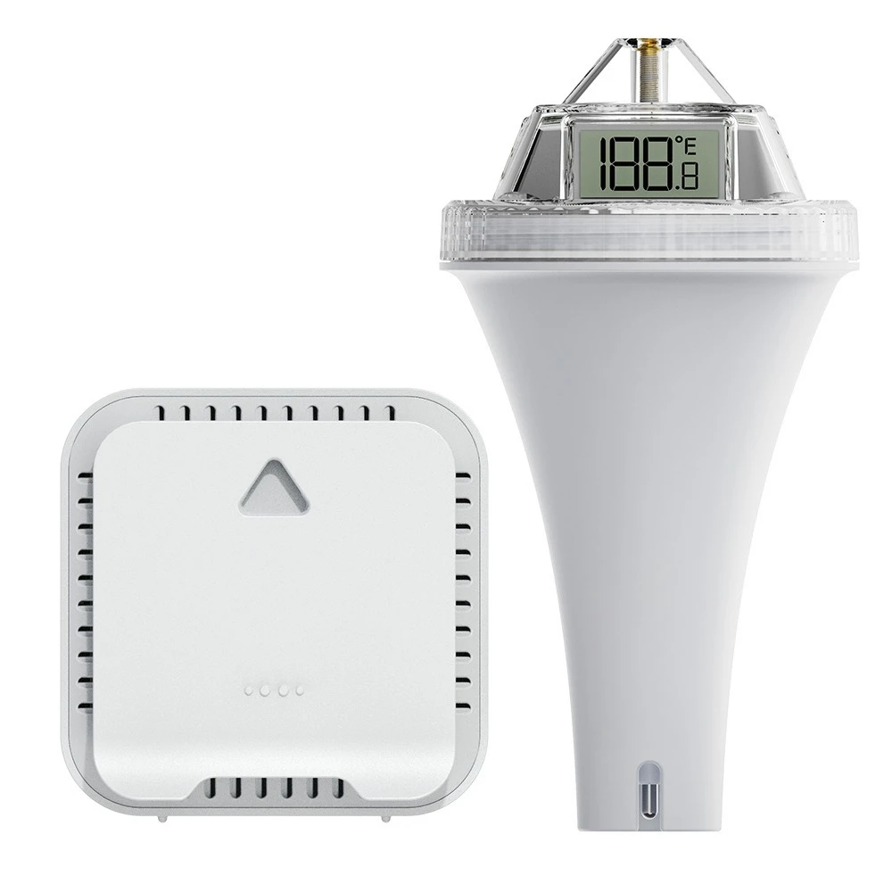 Swimming pool wireless thermometer fish tank water thermometer bathtub floating fish pond temperature measurement