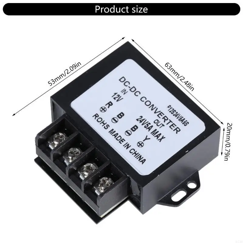 H7JF 12V خطوة تصل إلى 24 فولت محول الدعم 5A