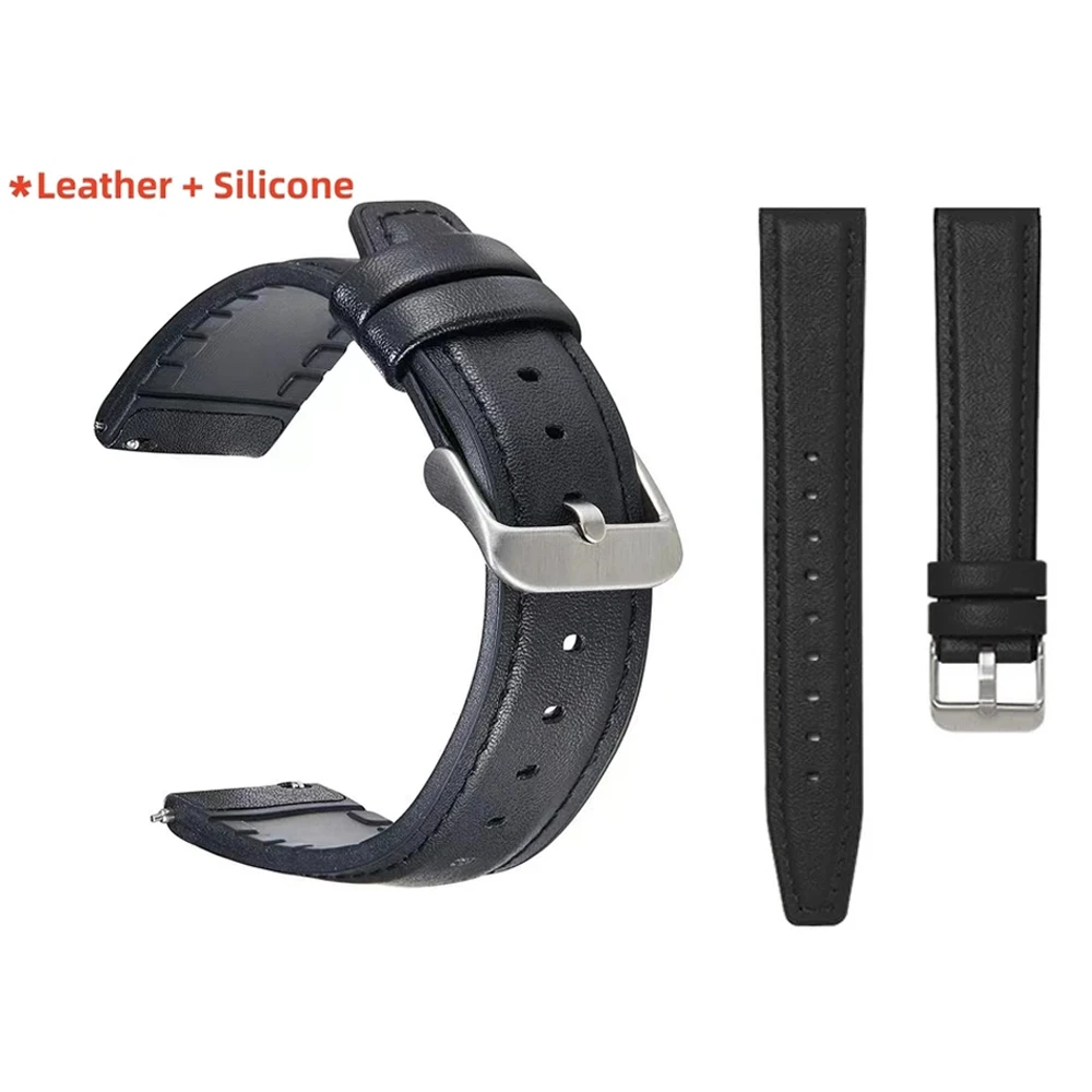 Кожаный силиконовый ремешок для SUUNTO RUN, ремешок SUUNTO 5/9 Peak Pro/RACE S/VERTICAL/OCEAN, браслет для умных часов 22 мм, ремешок для часов Correa