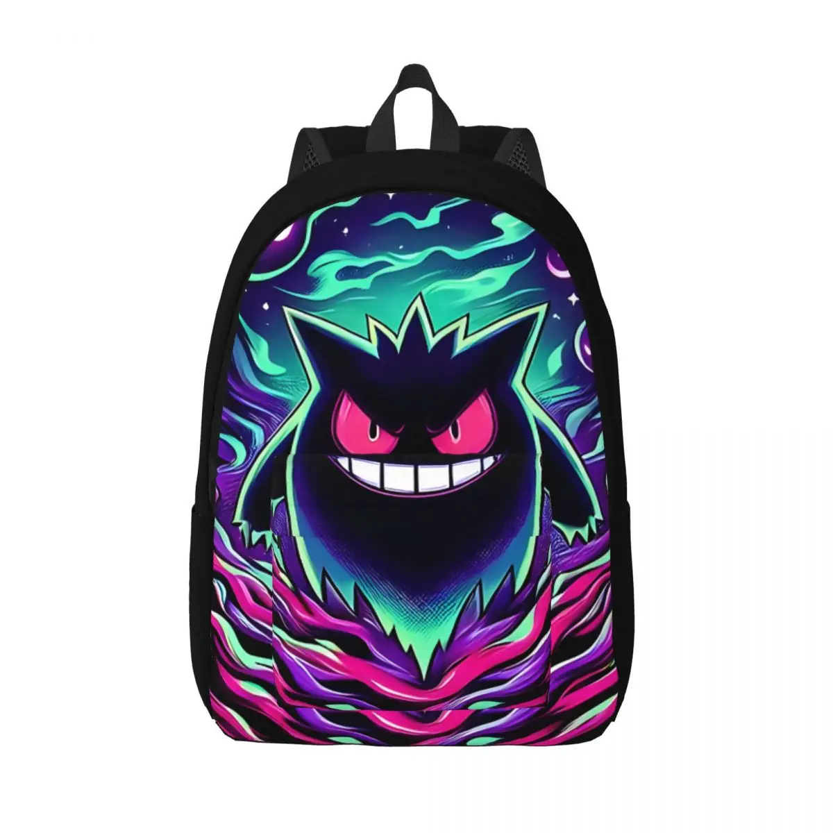 For Work Office Nightmare Night Large Capacity Vintage Gengar College Bag For Kid Daypack Gift