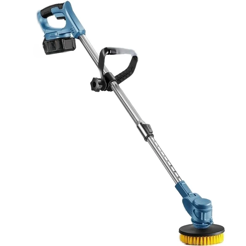 1000W 68V Brushless Retractable Electric Cleaning Brush, Battery Powered Professional Steel Household Bathroom Yard