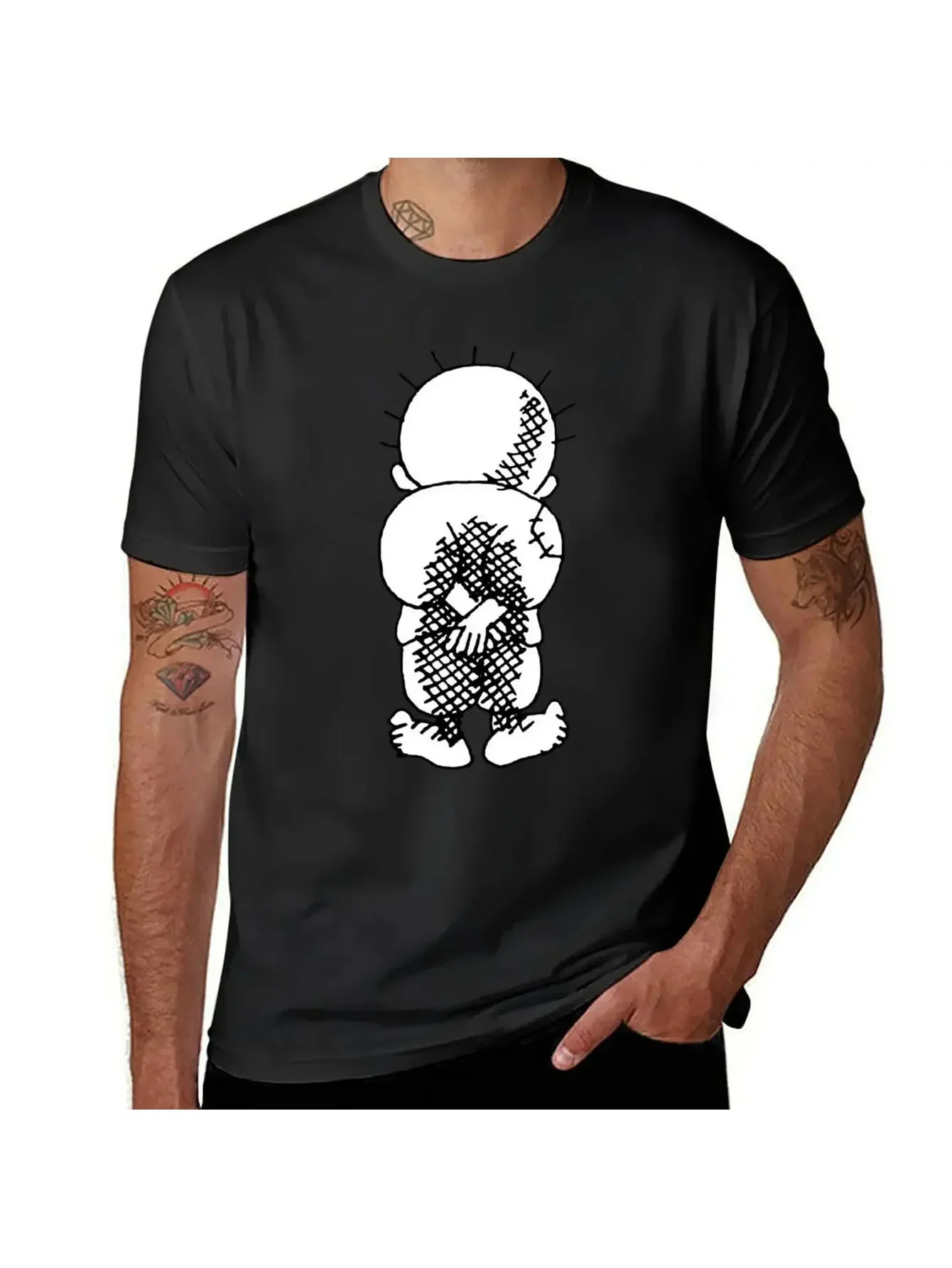 Camiseta Handala de talla grande, tops en blanco, nueva edición de anime, Camiseta de algodón para hombre, regalos de Totoro para hombres, camisetas para parejas