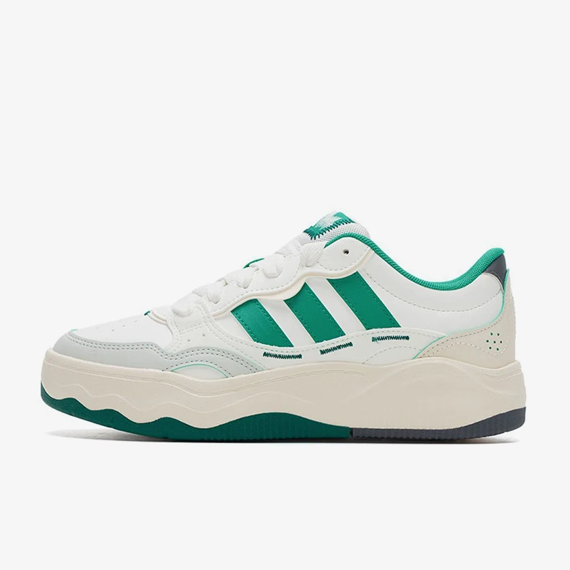Adidas, zapatos informales retro de caña baja, color blanco y verde, genuinos, nuevos, para hombre y mujer, KH9024