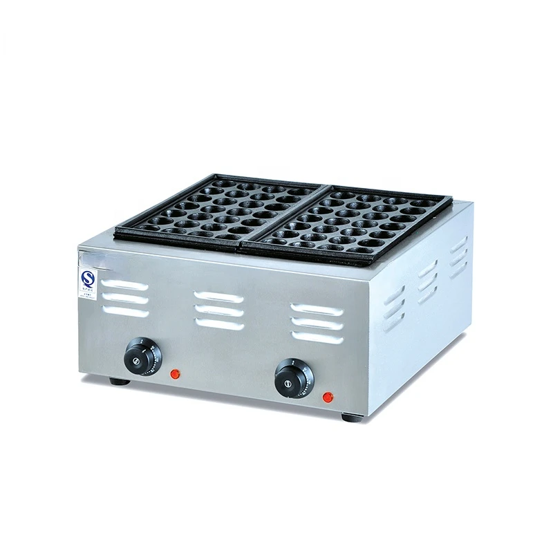 

Double Plates electric Japanese Takoyaki Machine Fish Ball Equipment