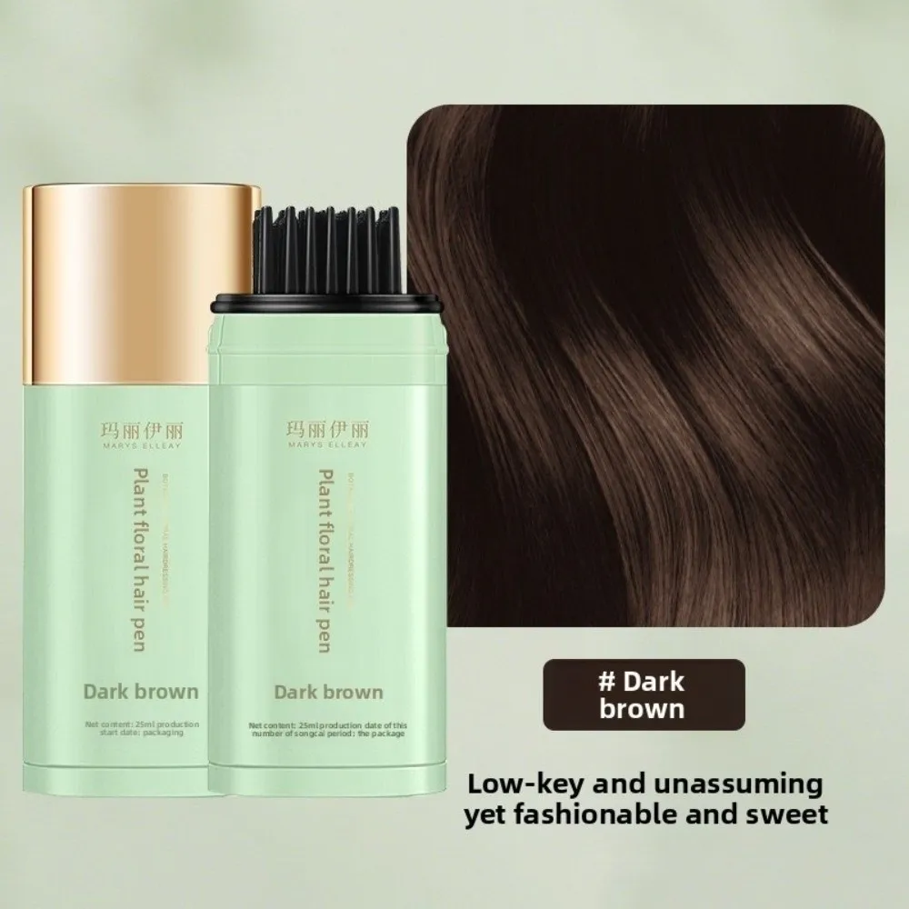 Professional One-time Hair Dyeing Comb Washable Precise Temporary Hair Color Comb Volume No Harm Hair Dye Mascara Party Use
