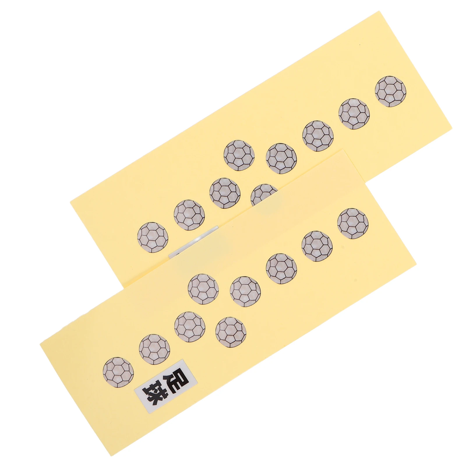 

2Pcs Guitar Fretboard Stickers Soccer Decals Durable PVC Material Acoustic Electric Fretboard Inlay Decals Fret Inlay Stickers