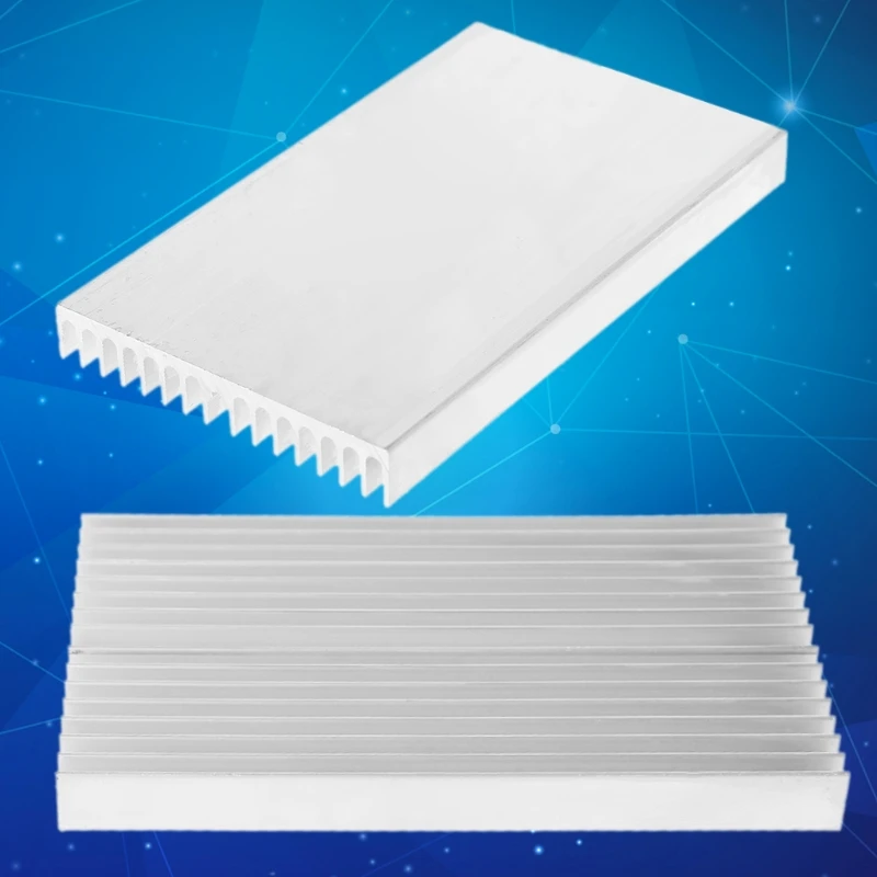 100x60x10mm DIY Aluminum Heatsink Heat Sink Radiator for PC IC Chip Electronics