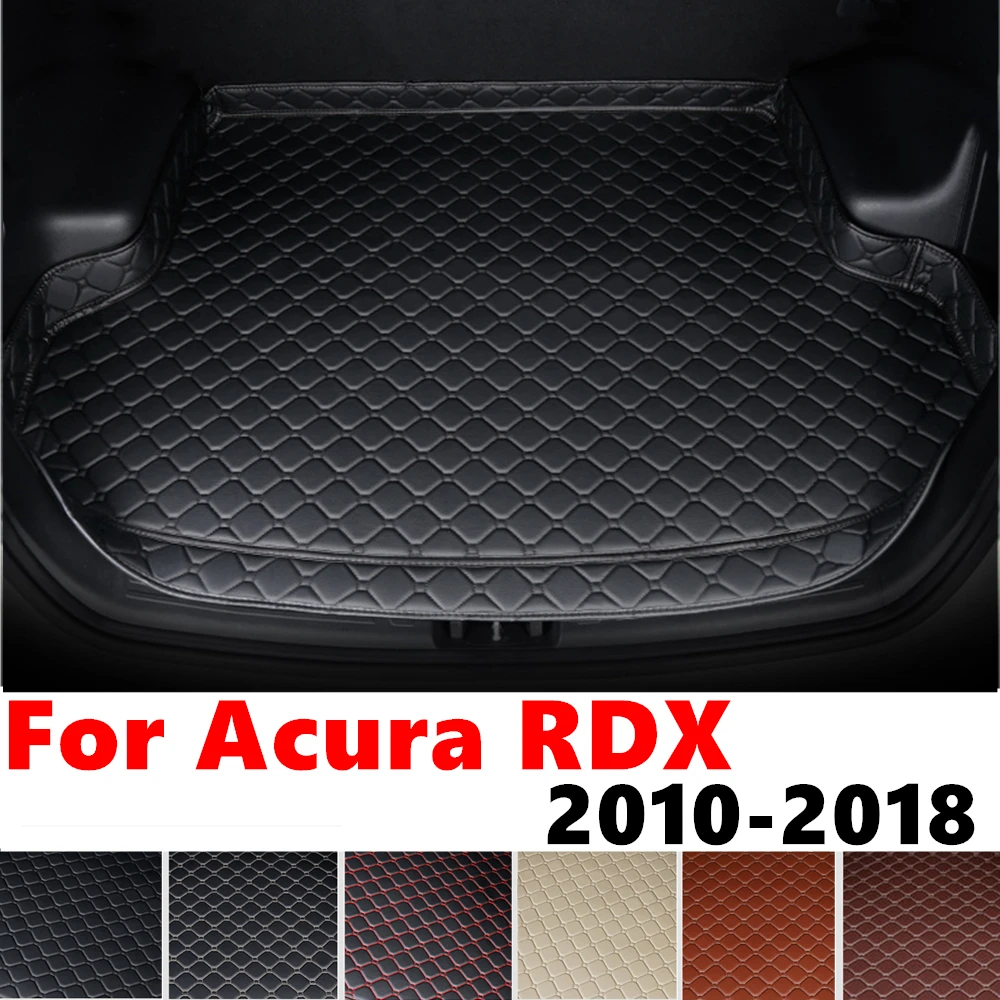 

Боковой коврик для багажника автомобиля Acura RDX 2018 2017 2016-2010, поднос для багажника, Задняя подкладка для груза, крышка, аксессуары для интерьера