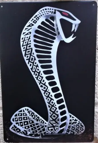 Snake cars car metal sign poster tin vintage pub retro garage cafe-Aluminum
