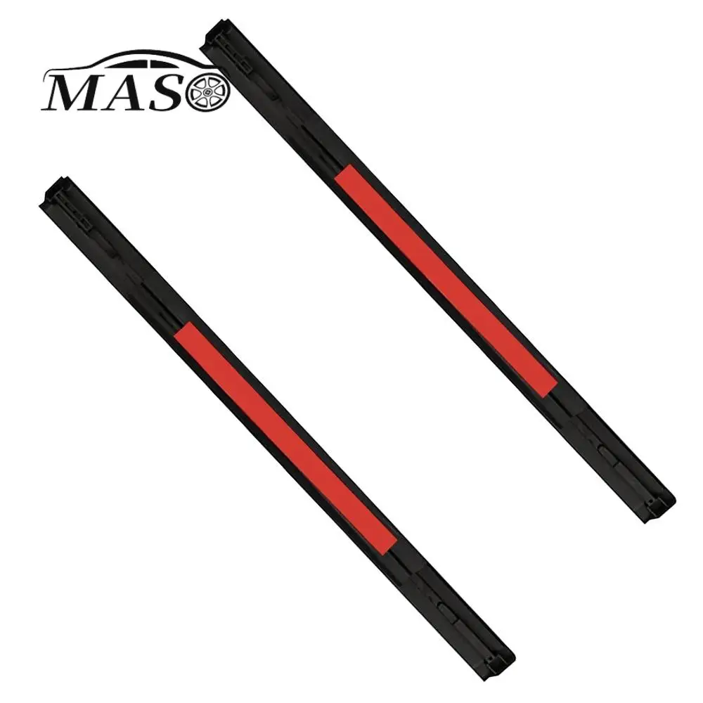 

2pcs Roof Drip Moulding Side Finish Seal Strip Rubber Black for Toyota Venza 2009 2010 2011 2012 2013 2014 2015 75555-0T023
