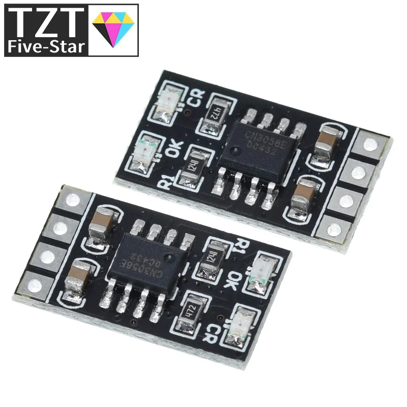 TZT Dedicated 3.2V LiFePO4 Battery Charger Module 3.6V 1A CV/ CC wtih Overvoltage Protection Automatic Recharge Low-Power