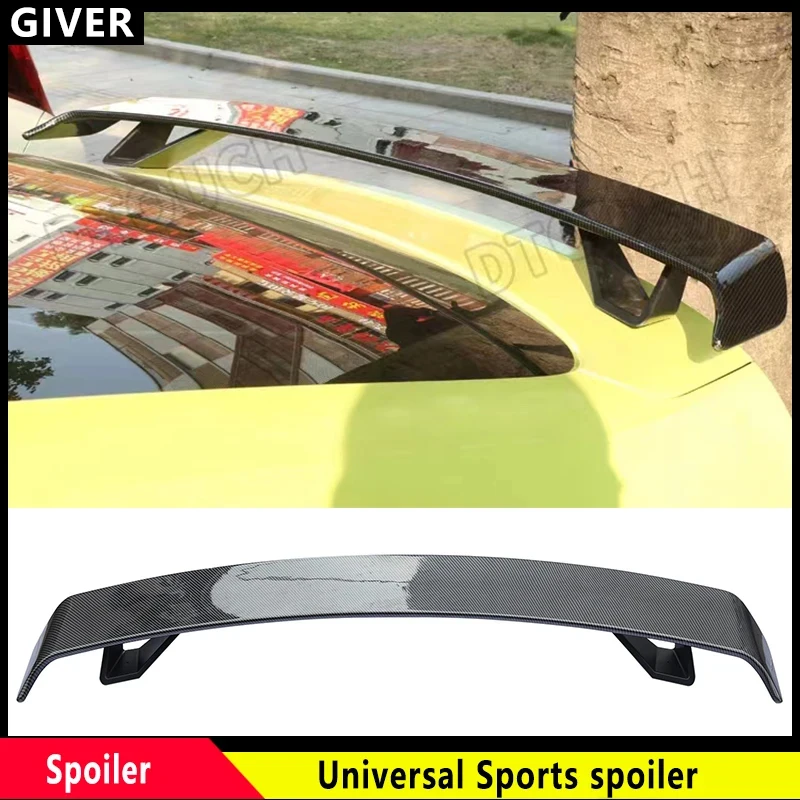 

For Honda Audi A4 A5 A6 BMW f10 Benz Sedan Trunk General GT Style Sports Rear Trunk Spoiler Wings Car Accessories