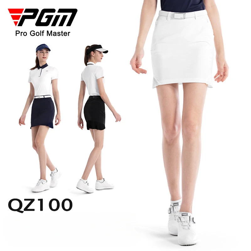 PGM Golf Short Skirt for Women Breathable Casual Outdoor Sports Wear Short Skirt That Wraps Around The Hips in Summer