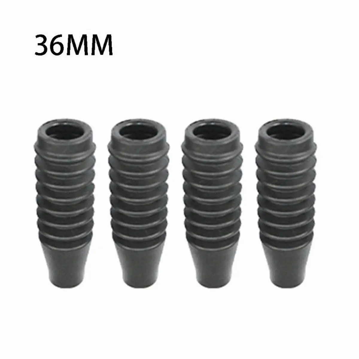 4Pcs Absorber Shock Damper Dust Cover RC Car Parts for 1:8 RC4WD HSP DHK RC Car Off-Road Crawler Car Accessories 36mm 46mm D