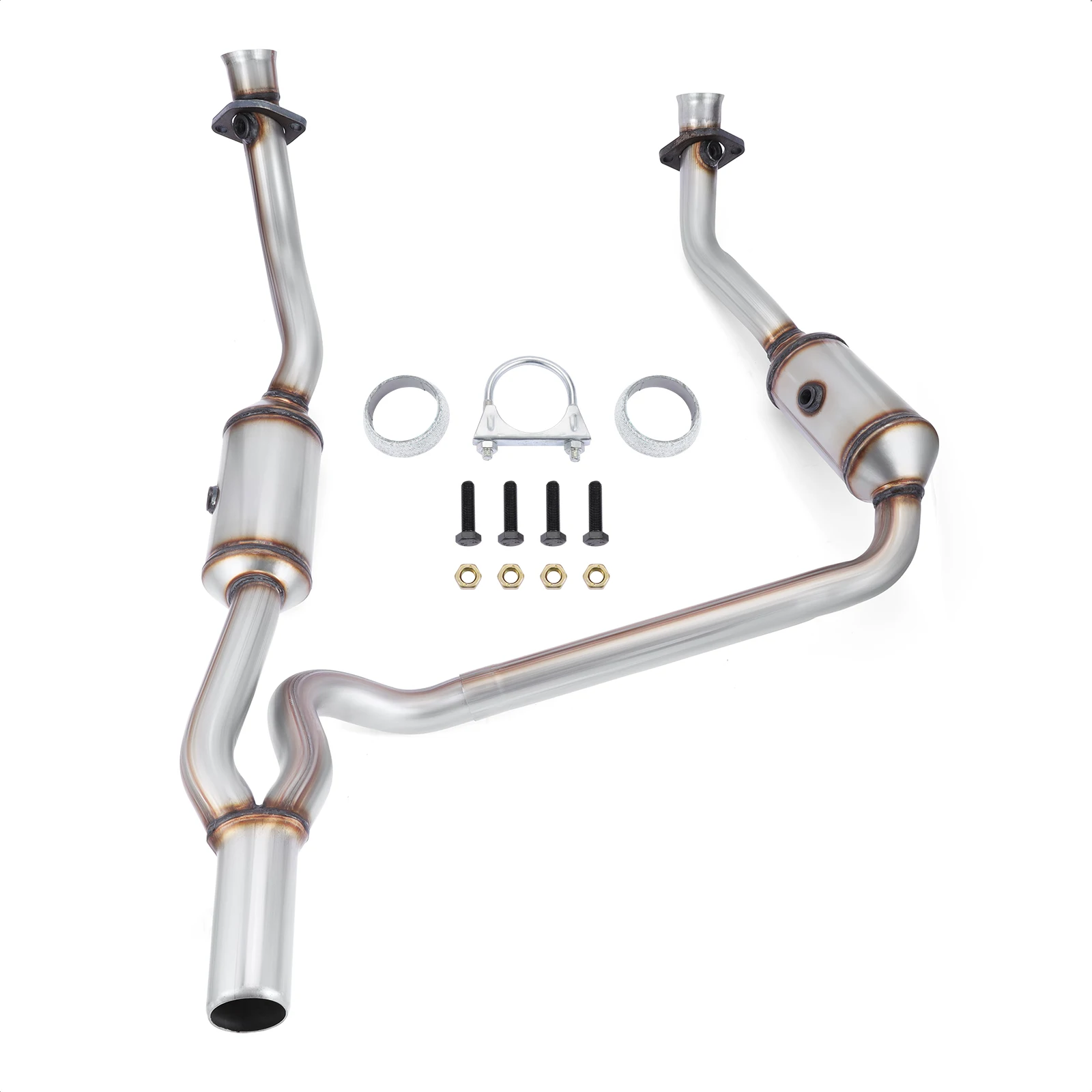 For 2010 2011 Jeep Wrangler 3.8L Automotive engine parts exhaust system Catalytic Converter complete set EPA