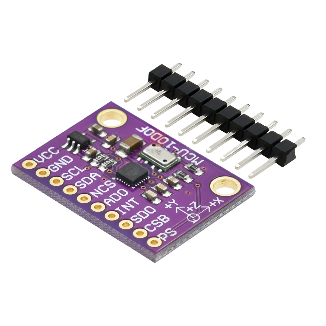 MCU-117 MPU9250/MS5611 high-precision 9-axis 10DOF attitude module with SPI/IIC communication