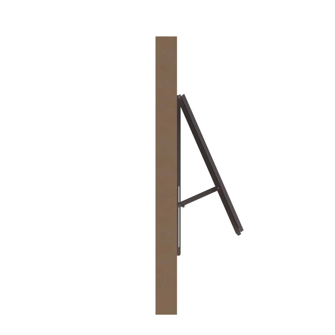 Plug and play solar panel adjustable balcony mounting bracket for balcony/wall/flat floor