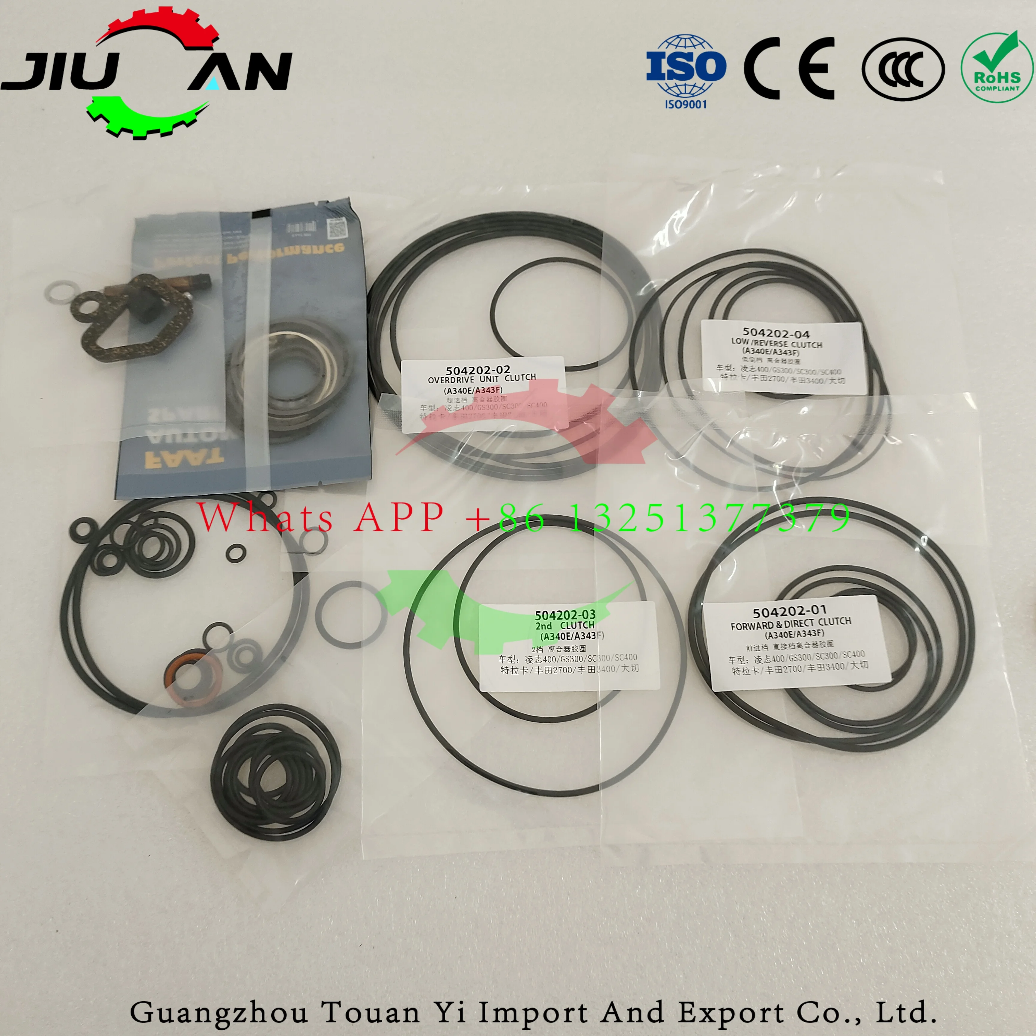 

Ремкомплект трансмиссии A340E для TOYOTA CROWN